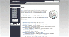 Desktop Screenshot of biohackathon.org